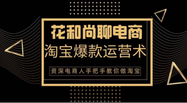 花和尚·天猫淘宝爆款运营实操技术，手把手教你月销万件的爆款打造技巧-红薯资源库