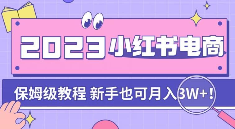 阿本小红书电商陪跑营4.0，带大家从0到1把小红书做起来-红薯资源库